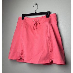 Fit 4 All by Carrie Wightman Tennis Skort (Papaya Pink, Large) A398769